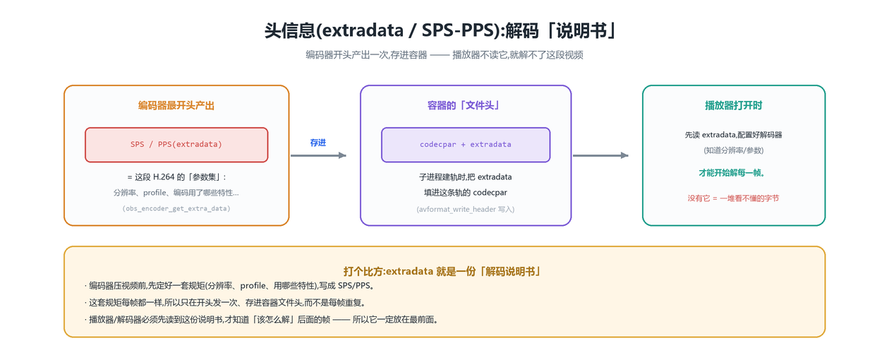 extradata / SPS-PPS