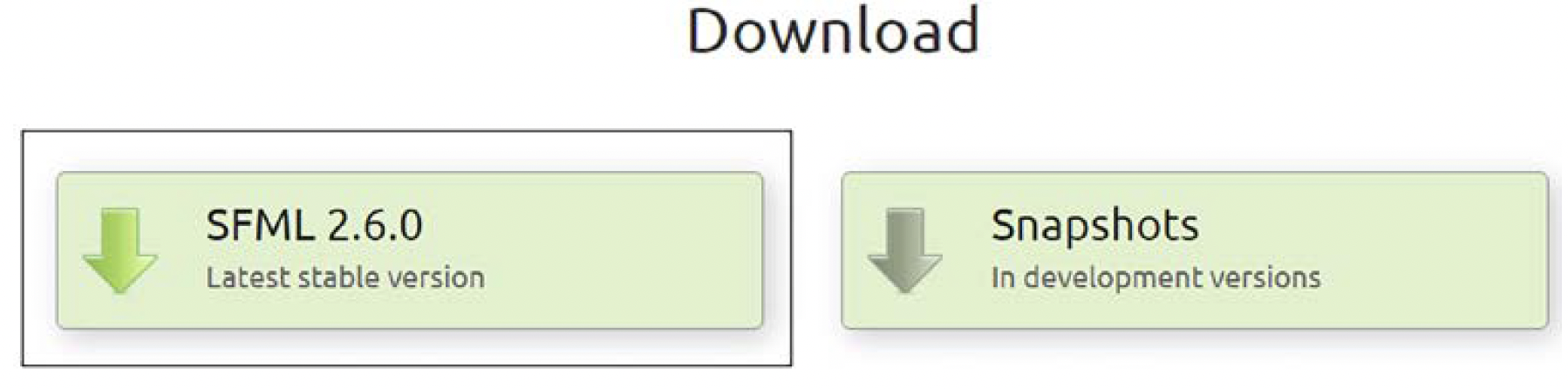 下载SFML 2.6